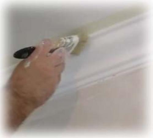 Покраска полиуретанового потолочного плинтуса. Какую краску выбрать 15 Покраска полиуретанового потолочного плинтуса. Какую краску выбрать 15