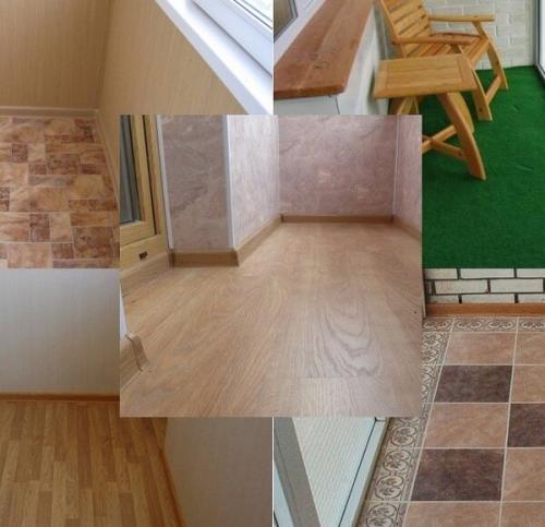 Пол на балконе из чего сделать своими руками. Какой пол сделать на балконе – плюсы и минусы популярных вариантов