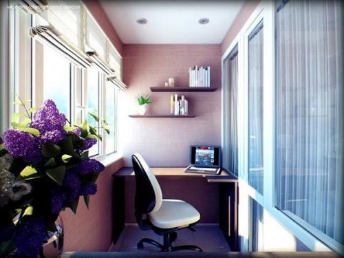 Варианты отделки пола на открытом и застекленном балконе. Материалы напольного покрытия для закрытого балкона 02