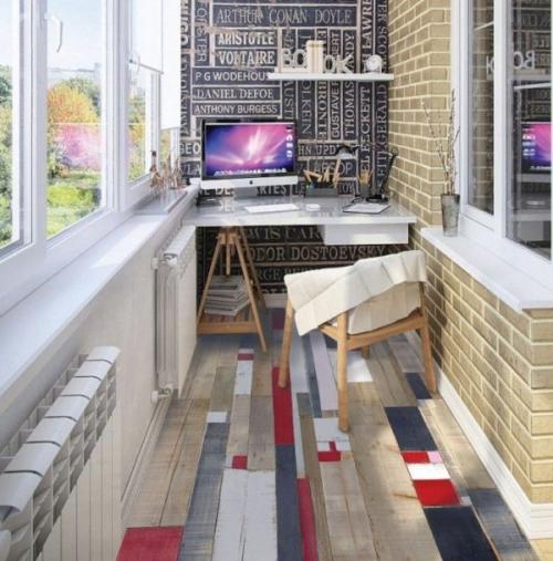 Пол на балконе своими руками: пошаговая инструкция. Из чего сделать пол на застеклённом балконе