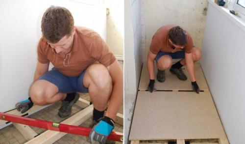 6 способов утепления пола на балконе и лоджии. Применение минеральных ват 02