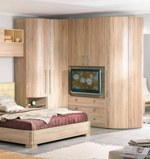 Как использовать угловое пространство в спальне эффективно. Угловые спальни — современный дизайн интерьера и оптимальная планировка (95 фото)