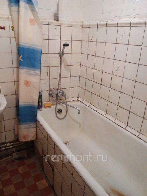 Кафельный пол в сталинке. Ремонт ванной комнаты и туалета в сталинском доме