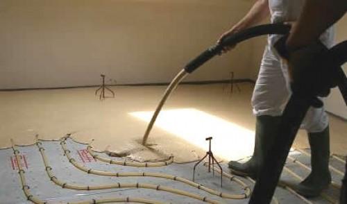 Как укладывать водяной теплый пол под стяжку. Стяжка 07 Как укладывать водяной теплый пол под стяжку. Стяжка 07