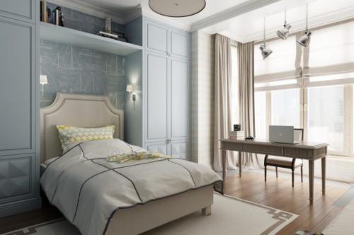 Можно ли использовать угловую мебель в квадратной спальне. Квадратная спальня: 130 фото оригинальных идей дизайна и стильных решений оформления спальни