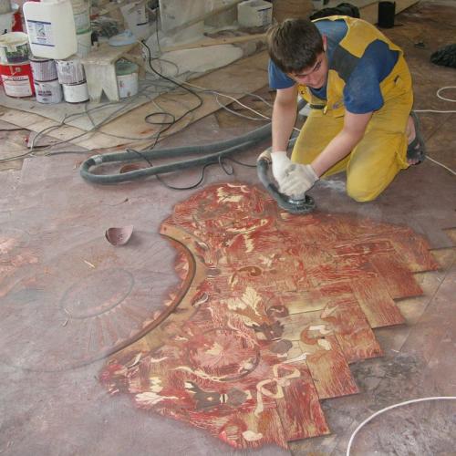 Как сделать ремонт паркета своими руками. Наиболее сложные случаи 04