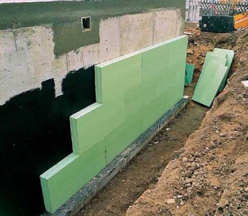 Утепление фундамента дома из бруса. Чем утеплить фундамент дома снаружи