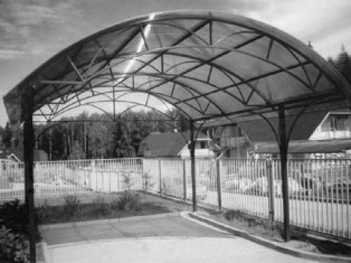 Крыльцо с навесом: 55 вариантов для вашего дома 06