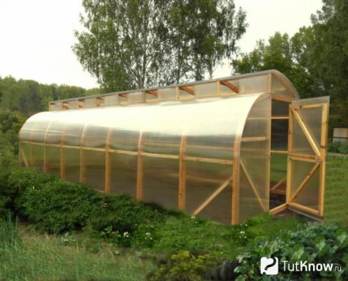 Тонкости строительства теплицы из поликарбоната. Определяемся с размерами 11