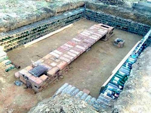 На что поставить теплицу. Виды фундаментов для теплиц.