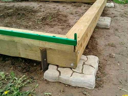 На что поставить теплицу. Виды фундаментов для теплиц.