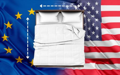 Оптимальная ширина кровати для двоих. Размеры просторной кровати