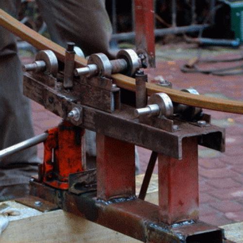 Теплица из поликарбоната и профильной трубы своими.. Установка каркаса 06