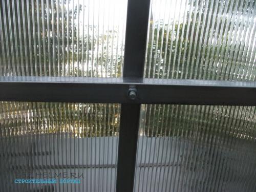 Как собрать теплицу из поликарбоната 3 н.