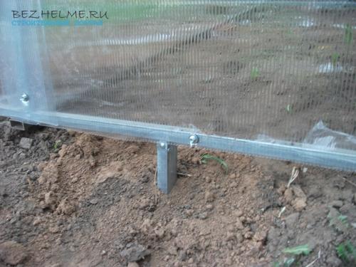 Как собрать теплицу из поликарбоната 3 н.