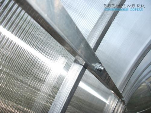 Как собрать теплицу из поликарбоната 3 н.