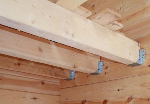 Деревянное перекрытие между этажами. Технология перекрытия пола по деревянным балкам