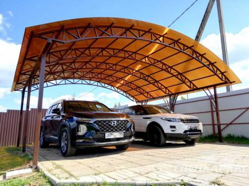 Навесы из поликарбоната. Как построить навес из поликарбоната своими руками — подробная инструкция возведения простых и сложных навесов (90 фото)