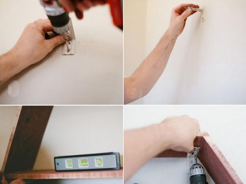 Полочки своими руками. Делаем своими руками настенную навесную полку