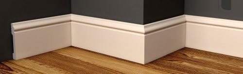 Плинтус МДФ или дюрополимер. Плинтус из МДФ