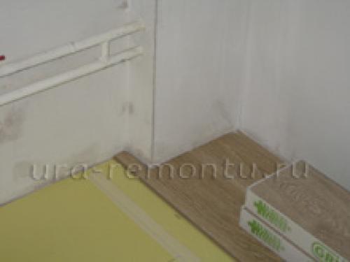 Этапы укладки плинтуса на ламинат. Основные правила крепления плинтуса 05