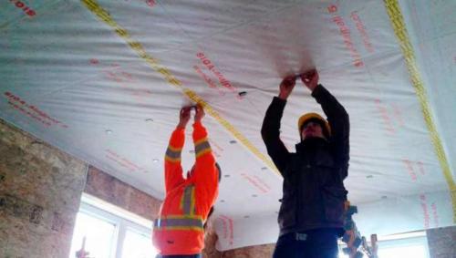 Утепление перекрытия холодного чердака. Разновидности пароизоляции