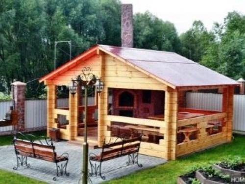 Беседка с печкой и мангалом своими руками. Атрибут для дачного уюта 05 Беседка с печкой и мангалом своими руками. Атрибут для дачного уюта 05