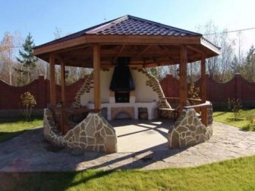 Беседка с печкой и мангалом своими руками. Атрибут для дачного уюта 06 Беседка с печкой и мангалом своими руками. Атрибут для дачного уюта 06