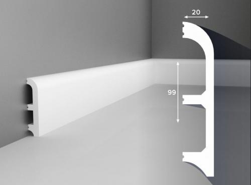 Размеры плинтуса мдф. Стандартные размеры