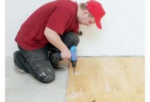 Как настелить пол на балконе фанерой. Как застелить пол на балконе фанерой (без утеплителя) 02