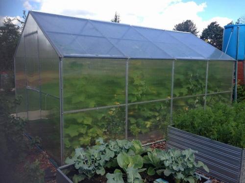 Теплица домиком чертеж. Обзор характеристик теплицы домиком из поликарбоната: готовые конструкции от производителя, инструкция, как построить, чертежи и расчеты