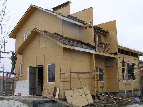 Монтаж фасадных панелей без обрешетки. Конструктивные особенности стен каркасного здания