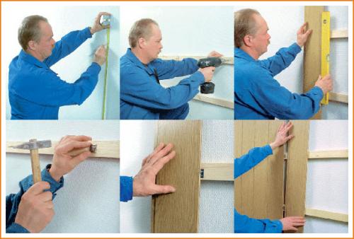 Как крепить МДФ панели степлером. Как произвести правильный монтаж на стены