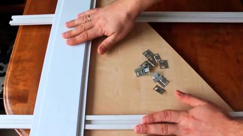 Обрешетка для панелей пвх. Процесс монтажа обрешетки 03 Обрешетка для панелей пвх. Процесс монтажа обрешетки 03