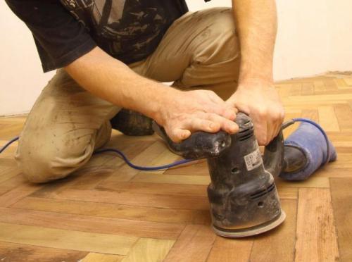 Как обновить старый паркет или циклевка паркета своими руками. Подготовительне работы