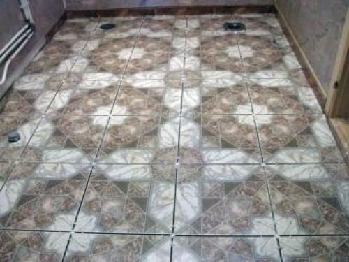 Как положить плитку на деревянный пол. В чём сложности укладки кафеля на деревянное основание 07