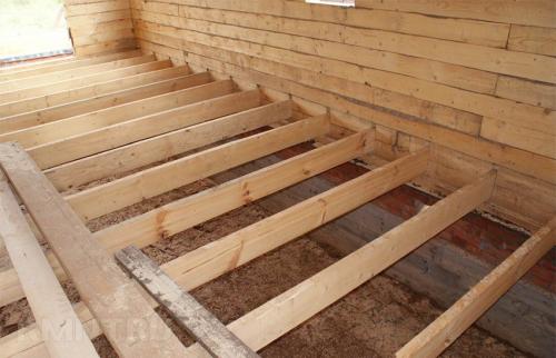 Как положить плитку на деревянный пол в ванной. Подготовительные работы 11