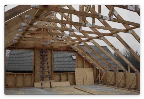 Какие инструменты необходимы для строительства дома с мансардой. Делаем стропильную систему для дома с мансардой