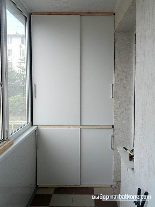 Как собственноручно изготовить шкаф на балкон или лоджию. Пошаговая инструкция, как изготовить простой шкаф на балкон (12 фото)