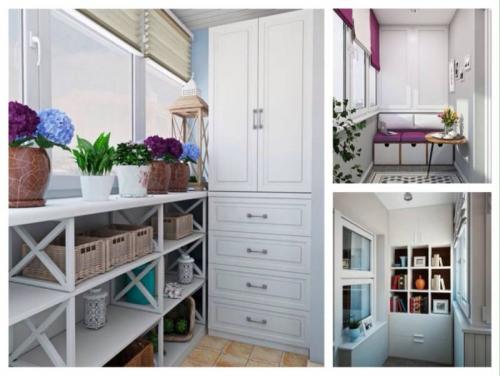 Шкаф на балкон с полками. Шкаф на балконе — красивый дизайн углового, встраиваемого, шкафа купе индивидуальных размеров с полками + фото идеи