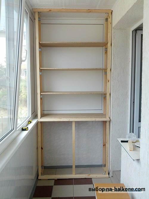 Как собственноручно изготовить шкаф на балкон или лоджию. Пошаговая инструкция, как изготовить простой шкаф на балкон (12 фото)