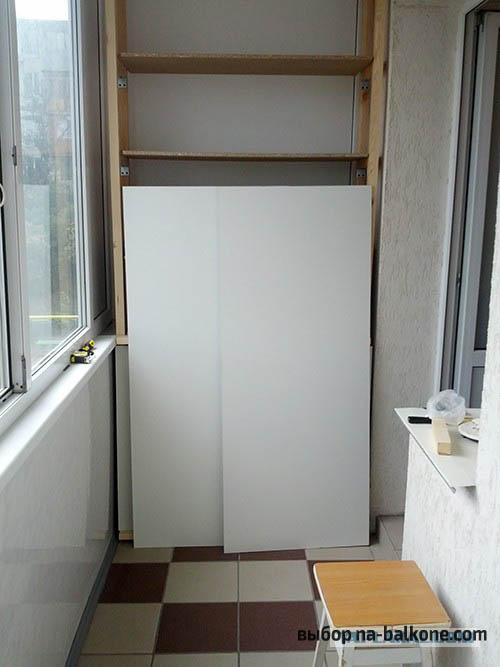 Как собственноручно изготовить шкаф на балкон или лоджию. Пошаговая инструкция, как изготовить простой шкаф на балкон (12 фото)