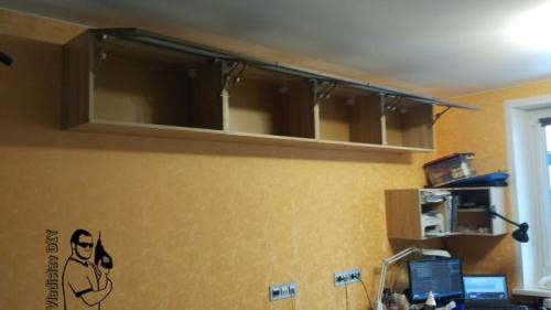 Как сделать навесной шкаф из дерева своими руками. Шкаф навесной с подъемным фасадом, своим руками