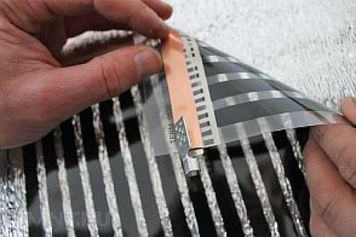 Инфракрасный теплый пол под ламинат монтаж. Монтаж инфракрасного теплого пола под ламинат