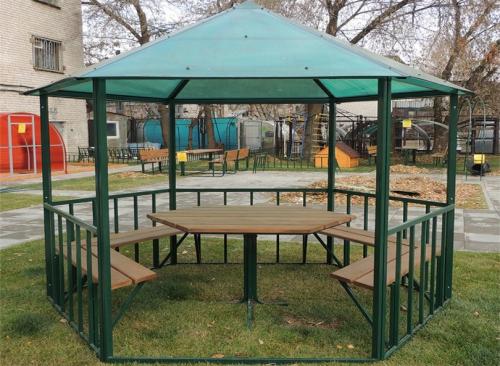 Как составить схему и чертеж беседки из профильной трубы. Самодельная беседка из профильной трубы — пошаговая инструкция, чертежи, схемы