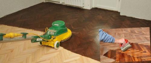 Как снять верхний слой паркета. Ремонт щитового паркета своими руками