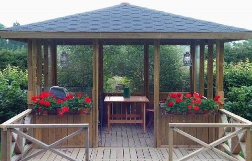 Строительство беседок из дерева: основные принципы и чертежи 14