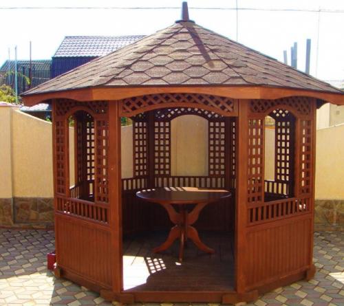 Как правильно выбрать размеры беседок из дерева. Размеры беседки и участка