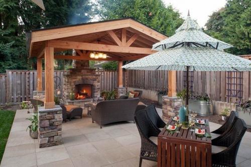 Строительство беседок из дерева: основные принципы и чертежи 13