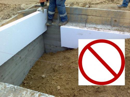 Крепление пенополистирола к фундаменту. Виды пенополистирольных материалов